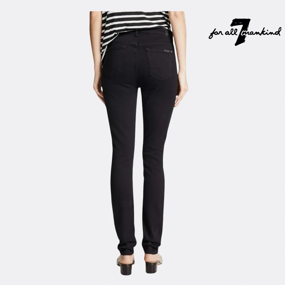 7 For All Mankind Women’s Gwenevere Ankle Skinny Mid Rise Jeans – Size 24 – B - Picture 3 of 8